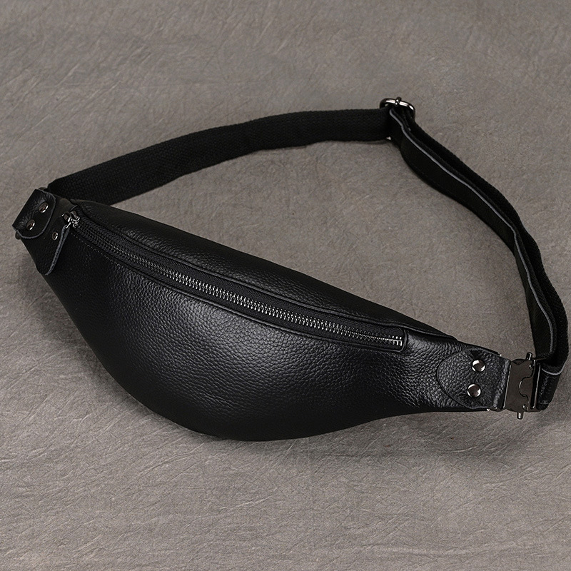 Luxury Bags Leather - حقيبة الخصر للرجال 2024 جلد طبيعي