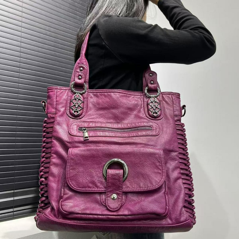 Luxury Bags Tote - حقيبة دراجة نارية فاخرة وعصرية للفتيات