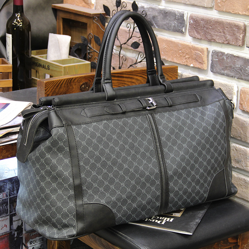 Luxury Bags Tote - موضة منقوشة حقيبة سفر الرجال حقيبة