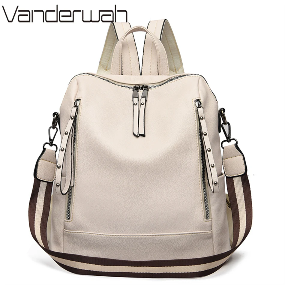 Luxury Bags Leather - العلامة التجارية الفاخرة على ظهره حقيبة