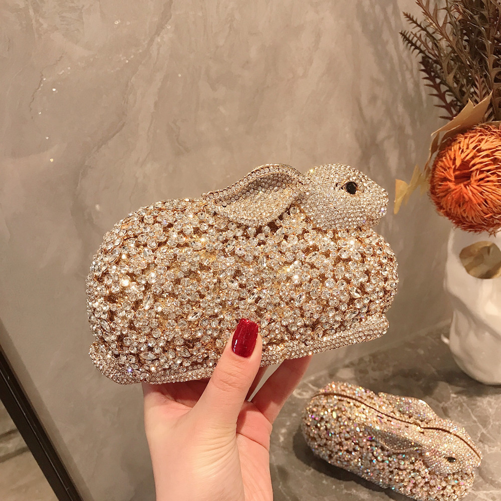 Luxury Bags Cute - حقيبة سهرة فاخرة على شكل أرنب