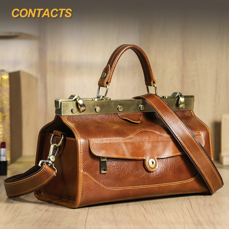 حقيبة يد نسائية من جلد الخراف  - مراجعة Luxury Bags Leather وسعره