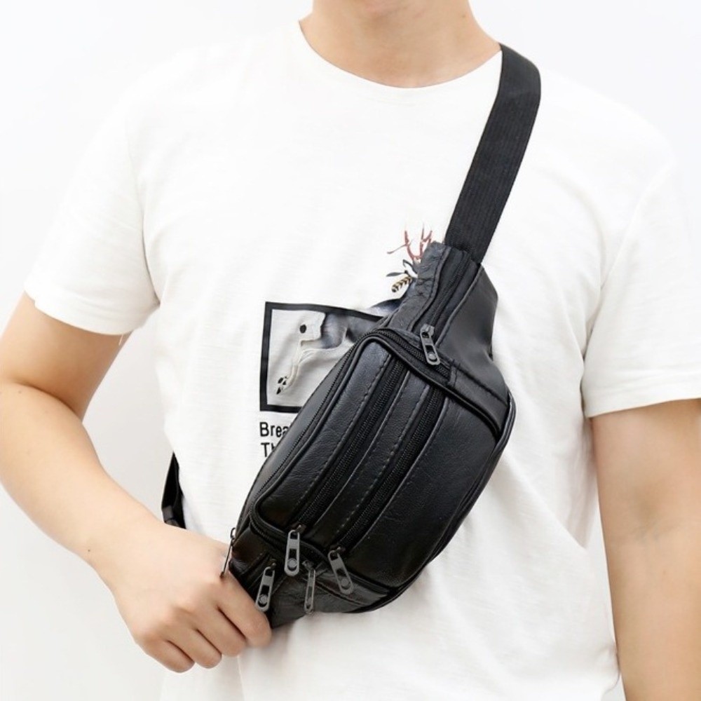حقيبة خصر جلدية فاخرة متعددة ا - مراجعة Luxury Bags Leather وسعره