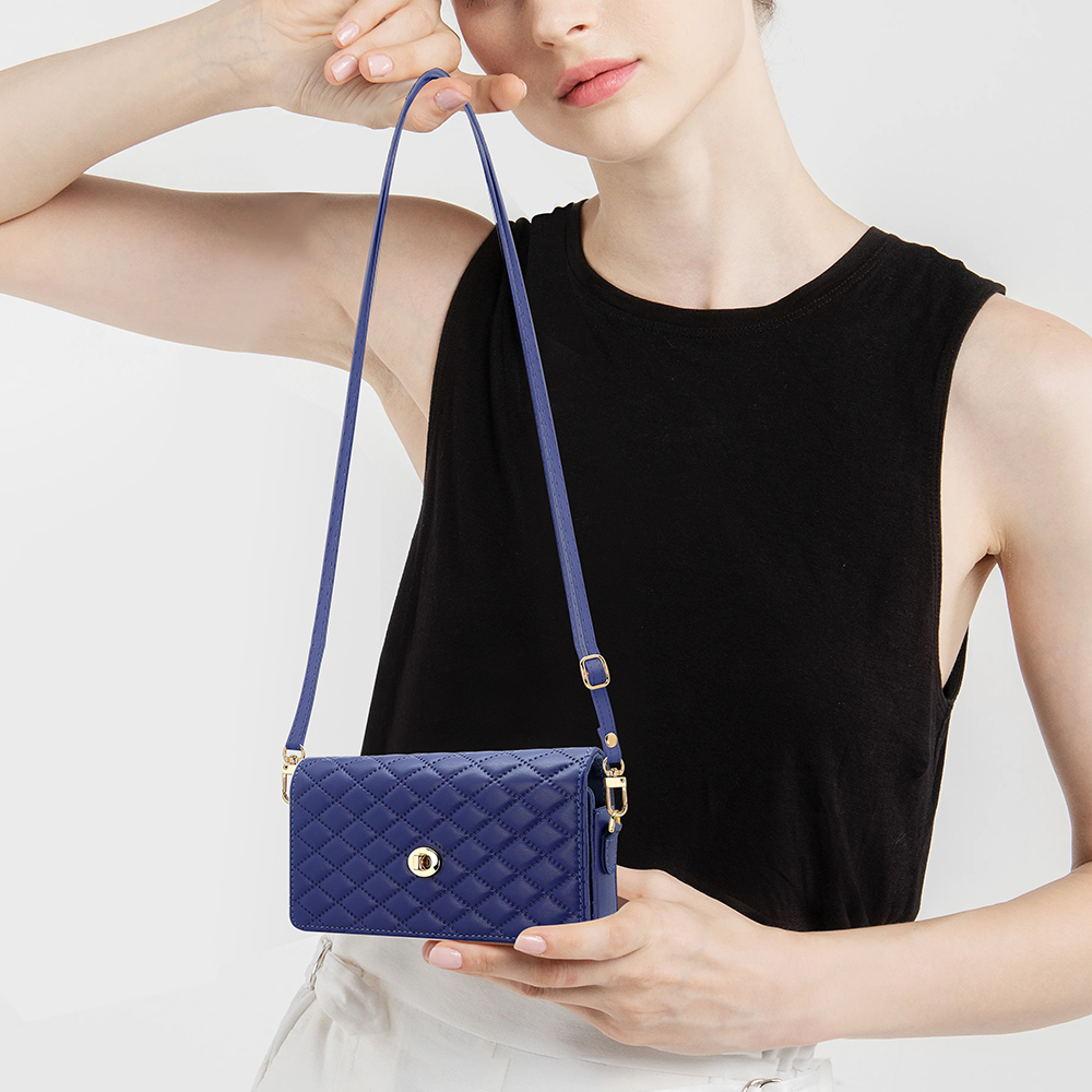 حقيبة محفظة للهاتف المحمول بحز - مراجعة Luxury Bags Leather وسعره