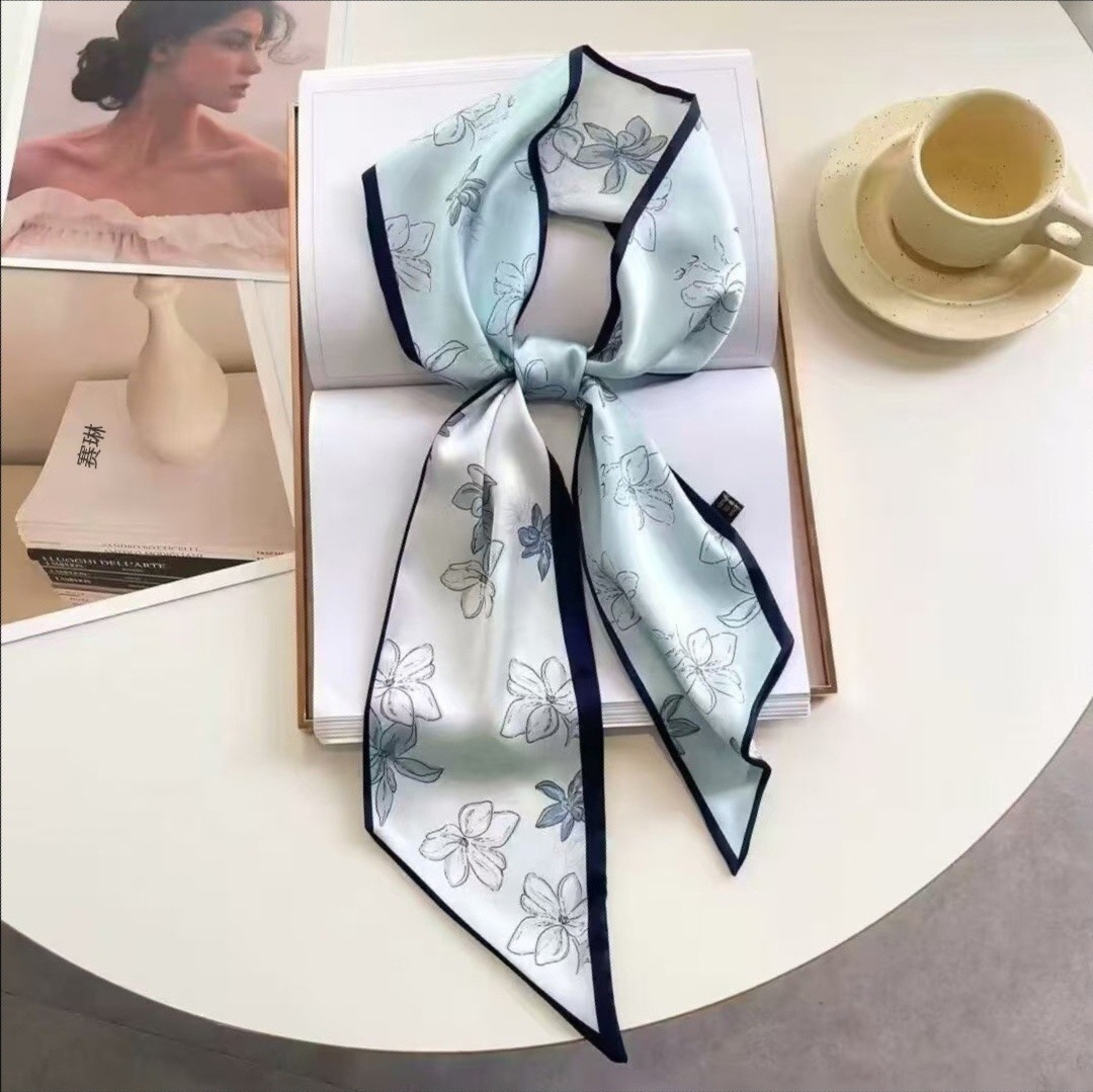وشاح حريري مربع فاخر بنقشة حما - مراجعة Luxury Bags China وسعره