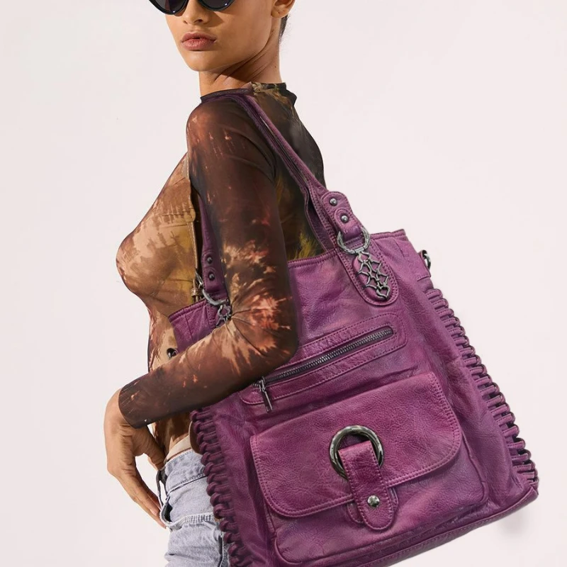 حقيبة دراجة نارية فاخرة وعصرية - مراجعة Luxury Bags Tote وسعره