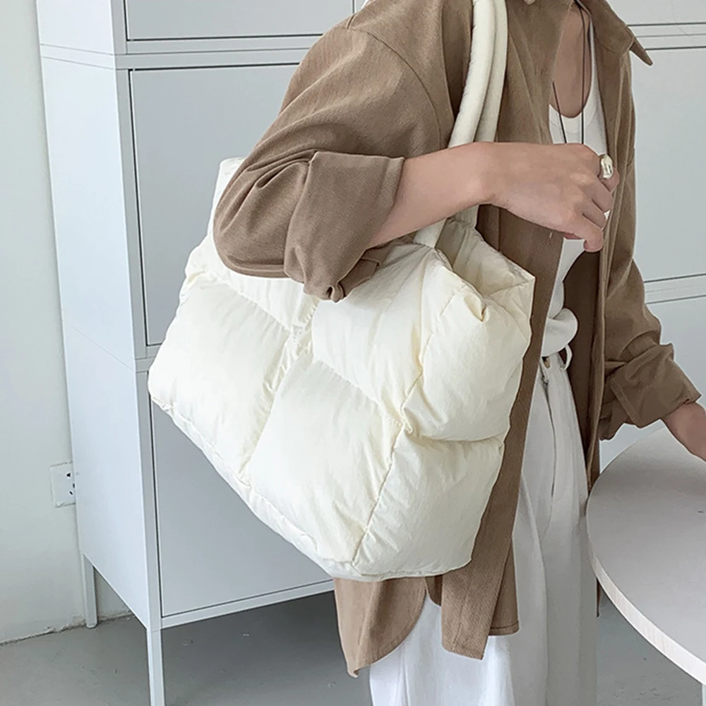القطن مبطن حمل للنساء ، حقيبة  - مراجعة Luxury Bags Tote وسعره