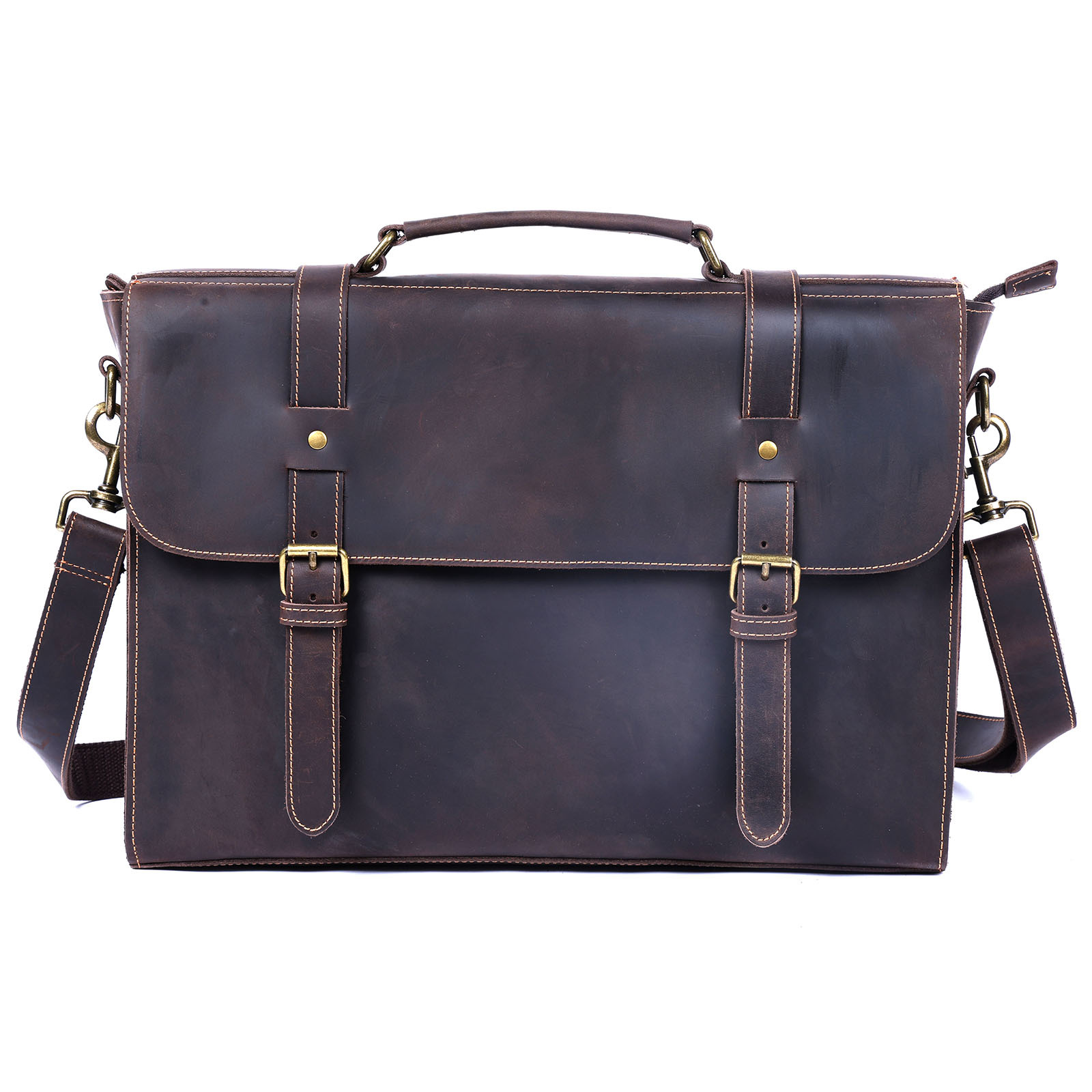 حقيبة أعمال من الجلد الطبيعي ل - مراجعة Luxury Bags Tote وسعره