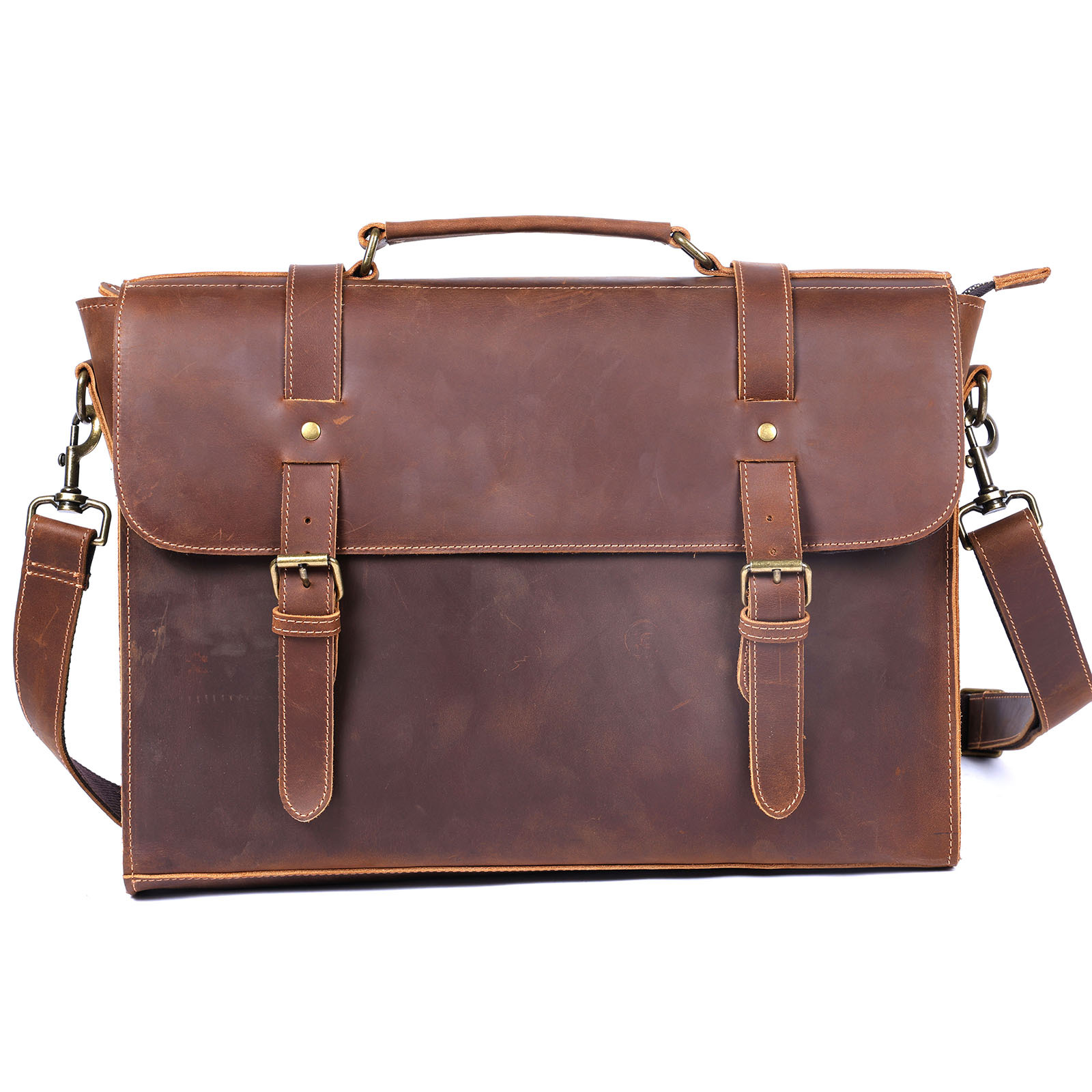 حقيبة أعمال من الجلد الطبيعي ل - مراجعة Luxury Bags Tote وسعره