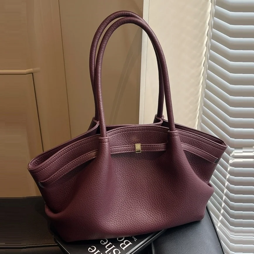 بورجوندي حقائب سيدات فاخرة مصم - مراجعة Luxury Bags Tote وسعره