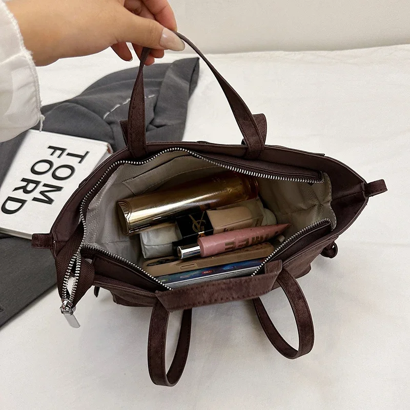 ضوء فاخر الصلبة بولي Hasp غلق  - مراجعة Luxury Bags Tote وسعره